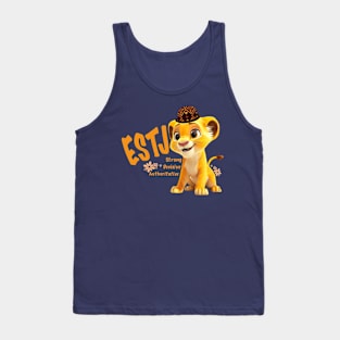 ESTJ Supervisor, Lion Tank Top